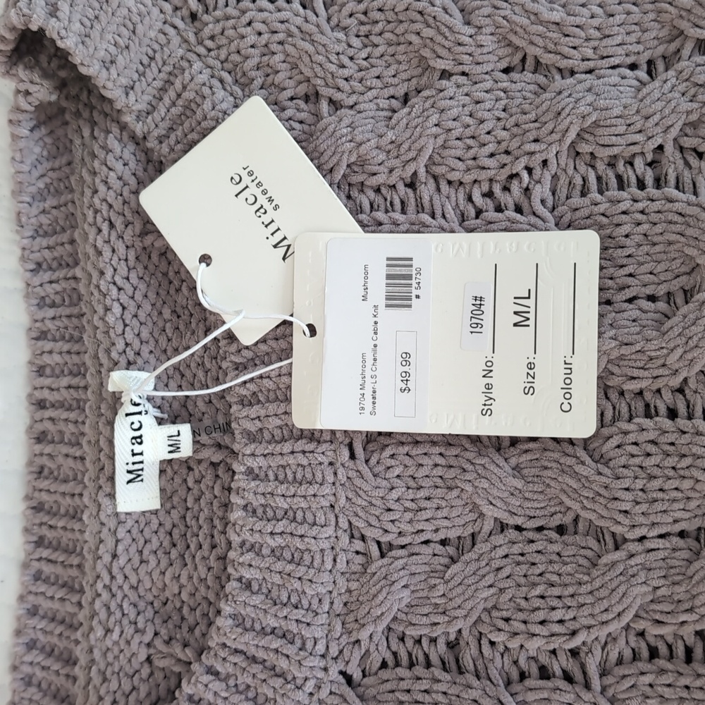 Oversized Cable Knit sweater